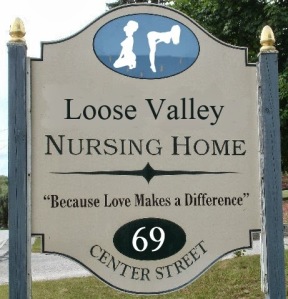 Loose valley sign